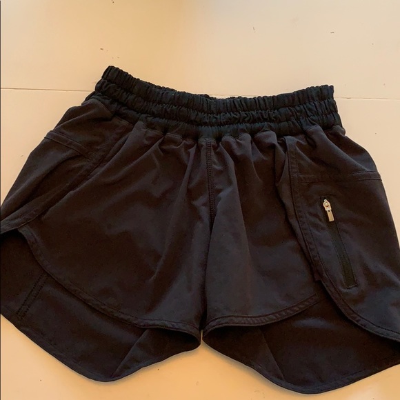 lululemon athletica Pants - Black Lululemon running shorts